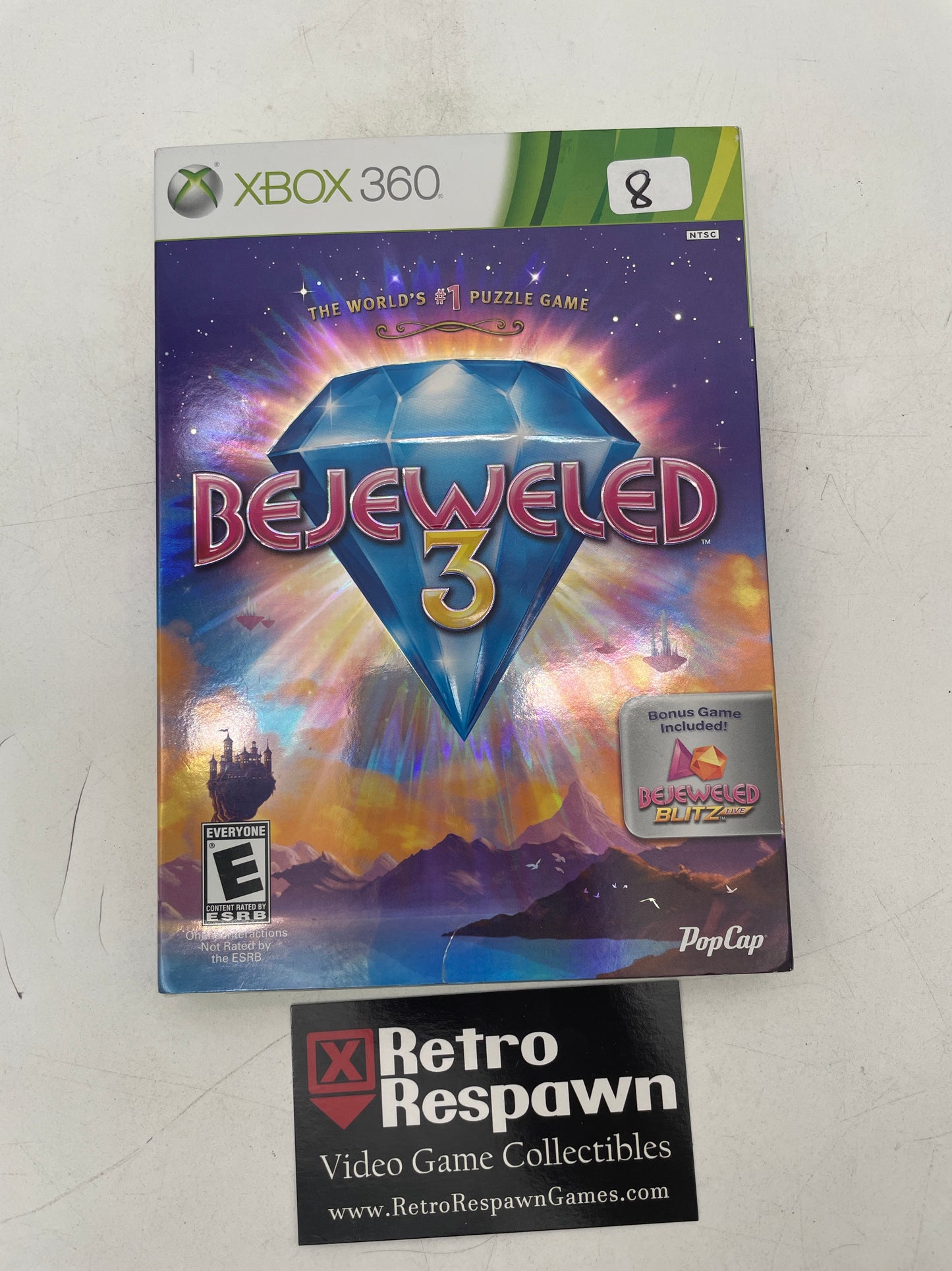 Bejeweled 3 - Xbox 360 (Sealed)