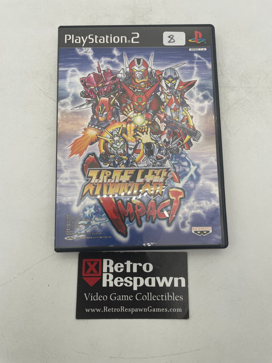 Super Robot Wars Impact - JP Playstation 2 (Complete)
