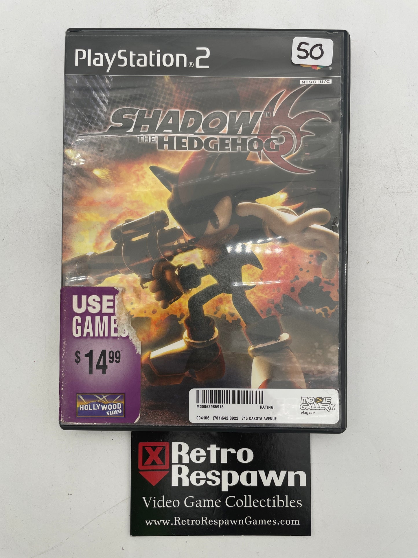 Shadow the Hedgehog - Playstation 2 (Missing Manual)