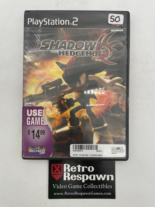 Shadow the Hedgehog - Playstation 2 (Missing Manual)