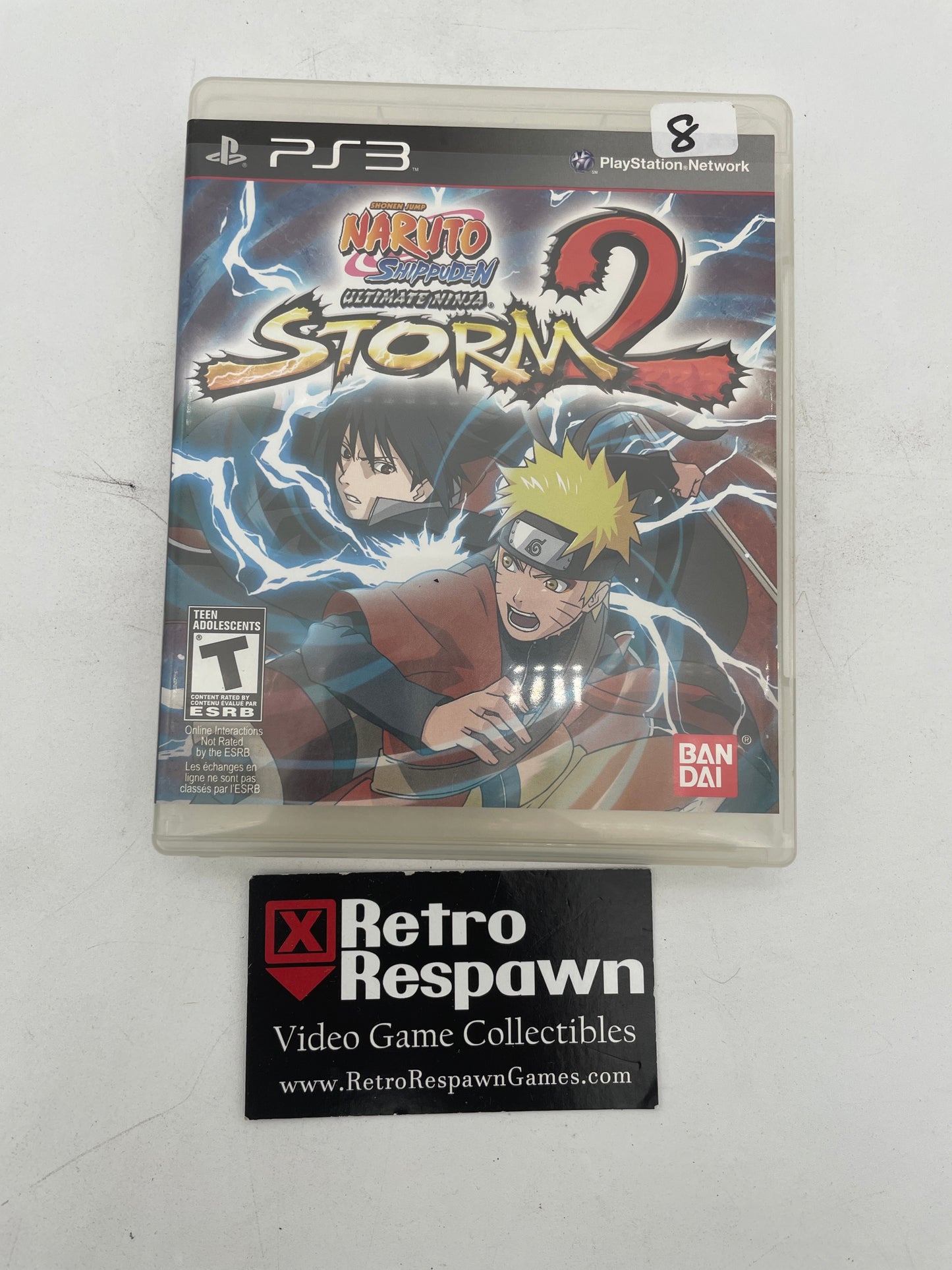 Naruto Shippuden Ultimate Ninja Storm 2 - Playstation 3 (Missing Manual)