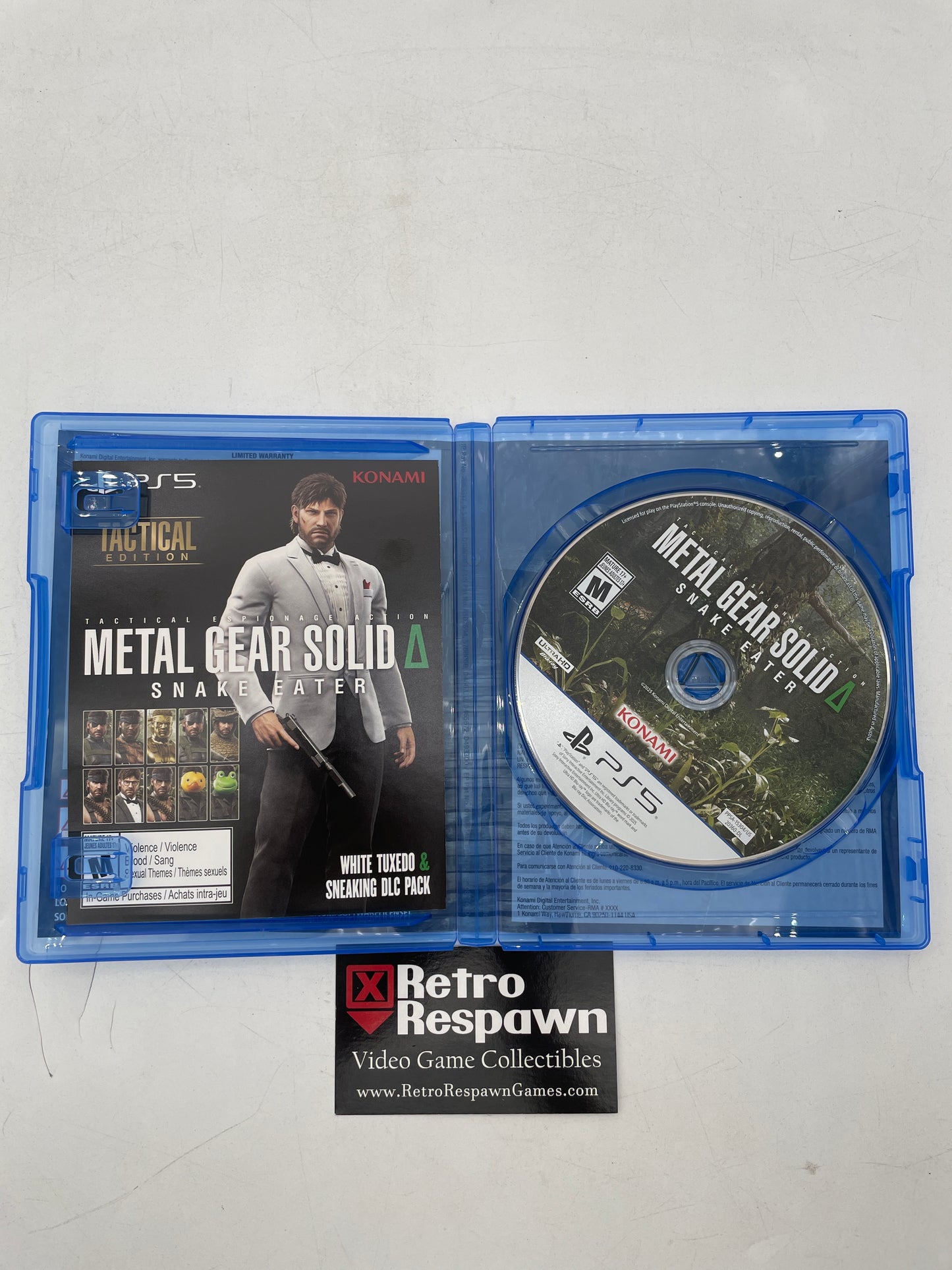 Metal Gear Solid Snake Eater [Tactical Edition] - Playstation 5 (Complete)