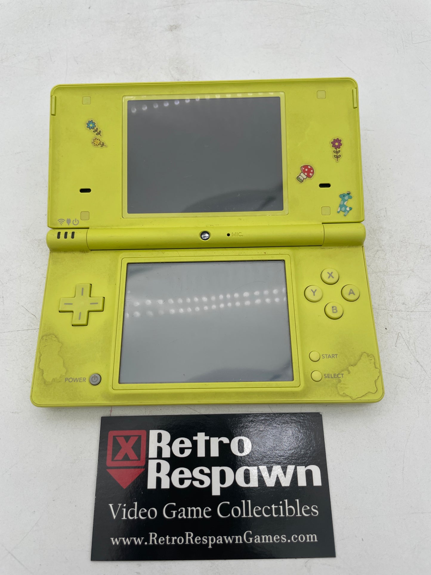 Modded Lime Green Nintendo DSi - JP Nintendo DS (Console+Charger)