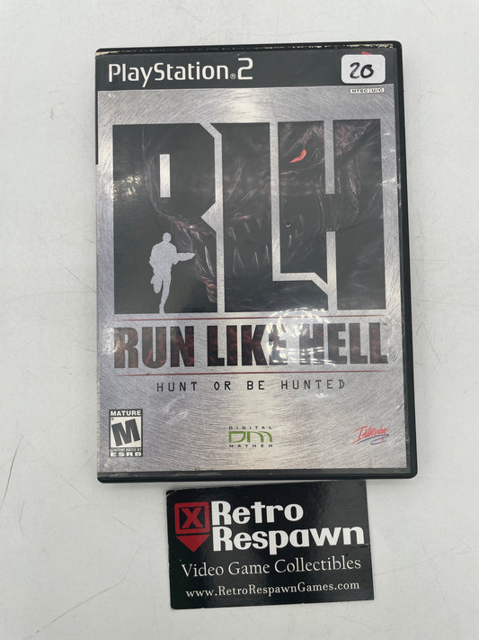 Run Like Hell - Playstation 2 (Complete)