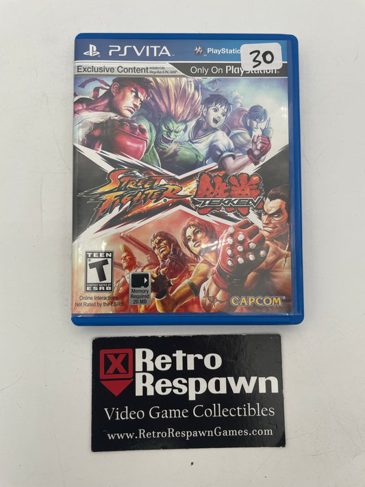 Street Fighter X Tekken - Playstation Vita (Complete)
