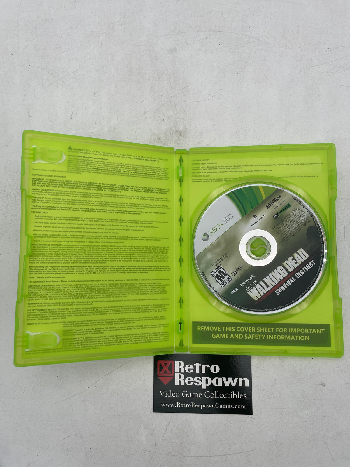 Walking Dead: Survival Instinct - Xbox 360 (Missing Manual)