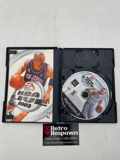 NBA Live 2003 - Playstation 2 (Complete)