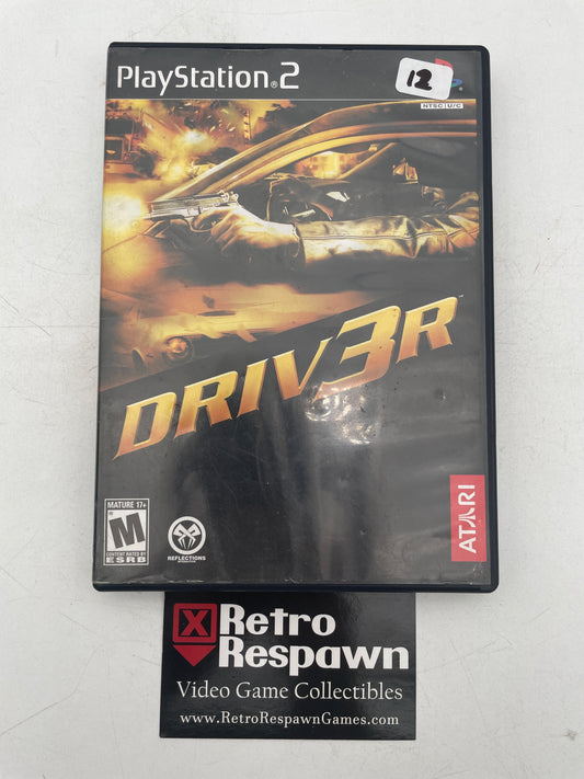 Driver 3 - Playstation 2 (No Manual)