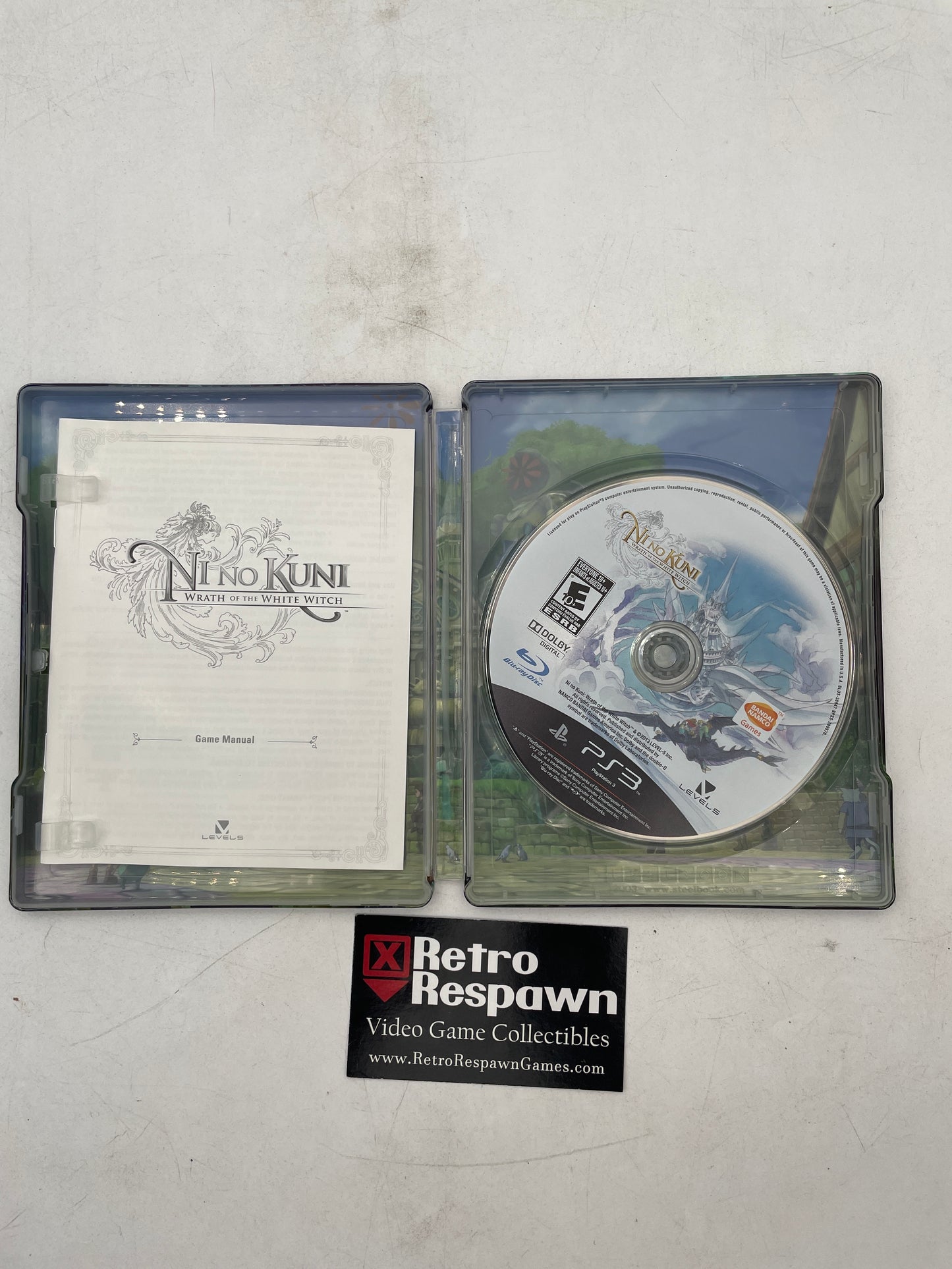 Ni no Kuni: Wrath of the White Witch [Steelbook] - Playstation 3 (Complete)