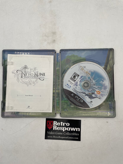 Ni no Kuni: Wrath of the White Witch [Steelbook] - Playstation 3 (Complete)