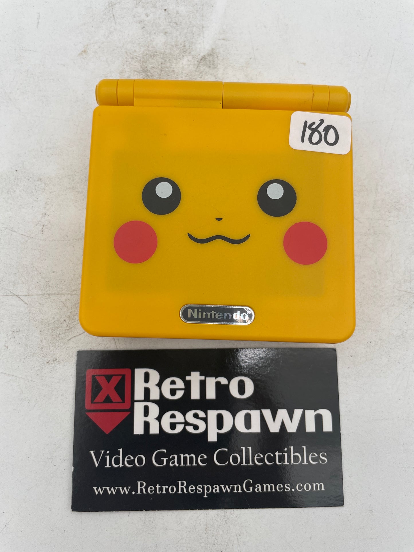 Re-Shell Pikachu Gameboy Advance Sp Console 101 usb-c Charging - Gameboy Advance (Console + Charger)