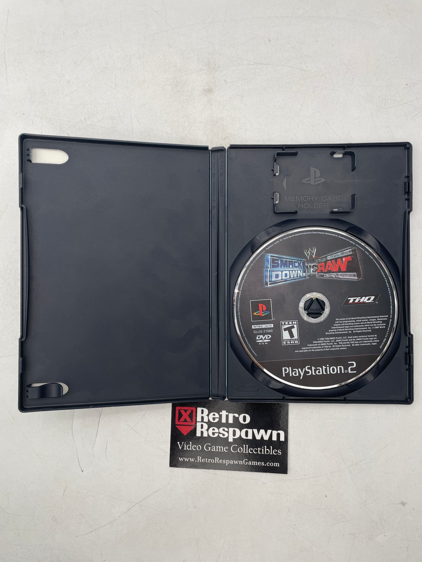 WWE Smackdown vs. Raw - Playstation 2 (Missing Manual)