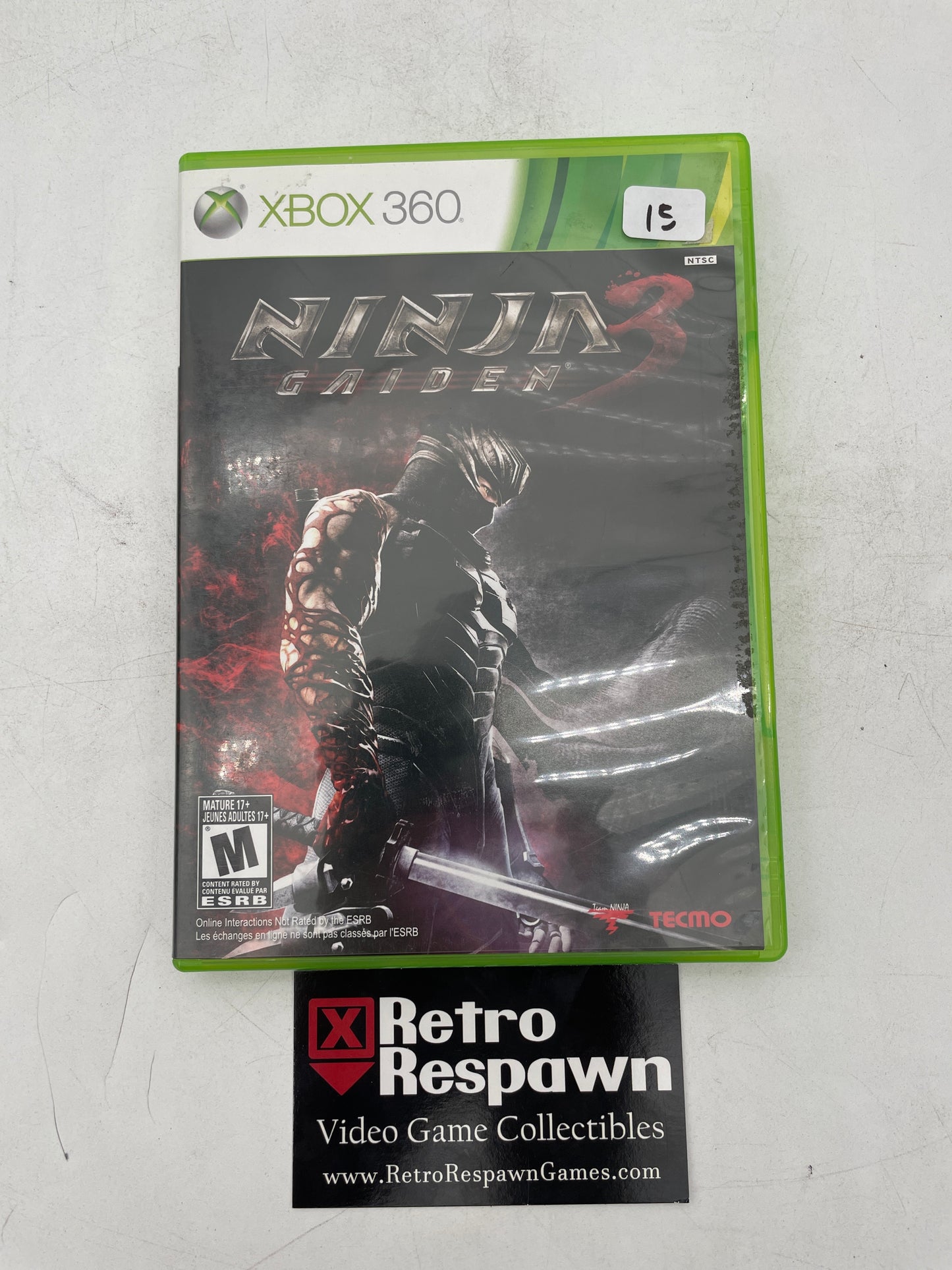 Ninja Gaiden 3 - Xbox 360 (Complete)