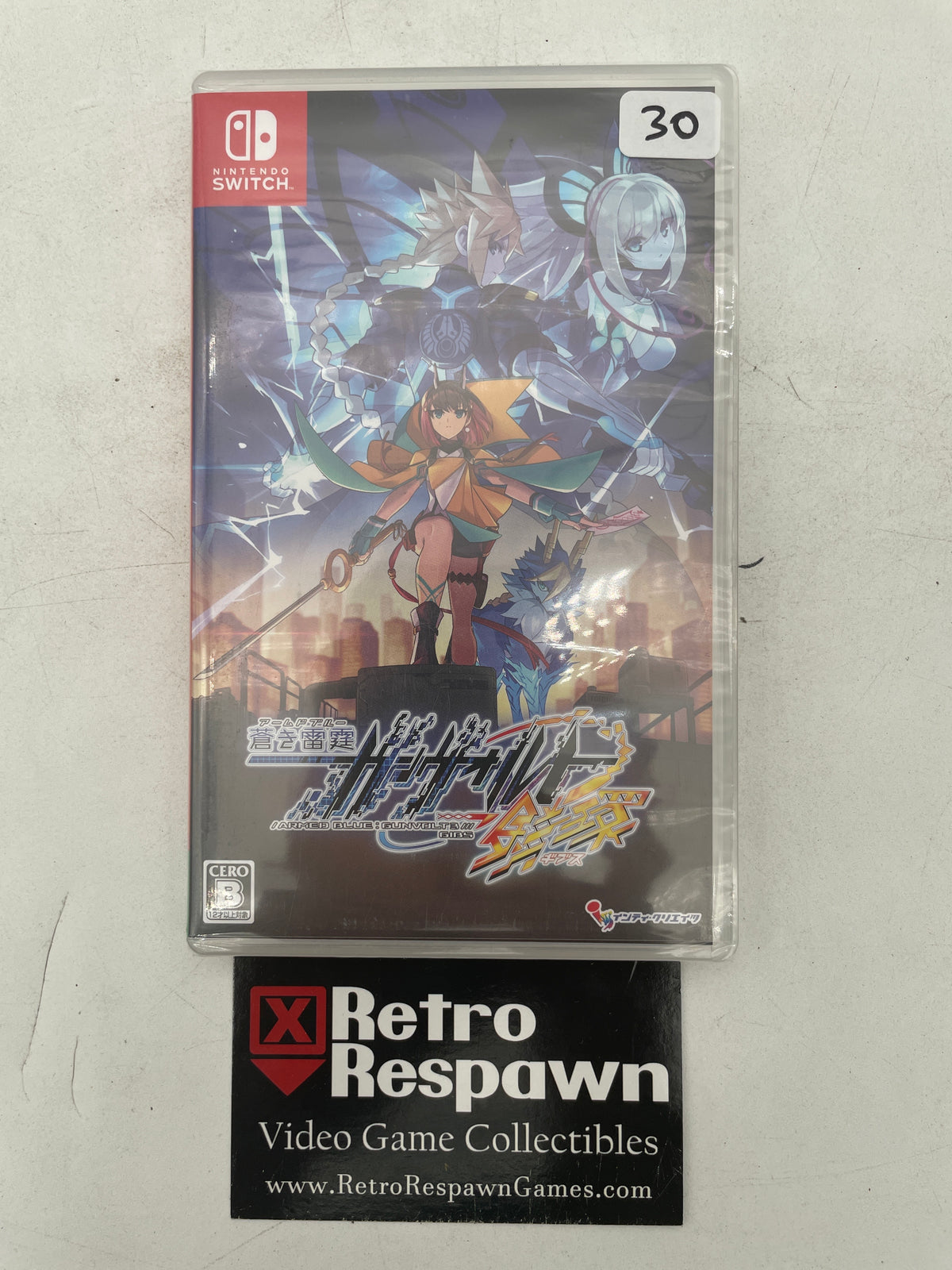 Armed Blue Gunvolt 3 - JP Nintendo Switch (Sealed)