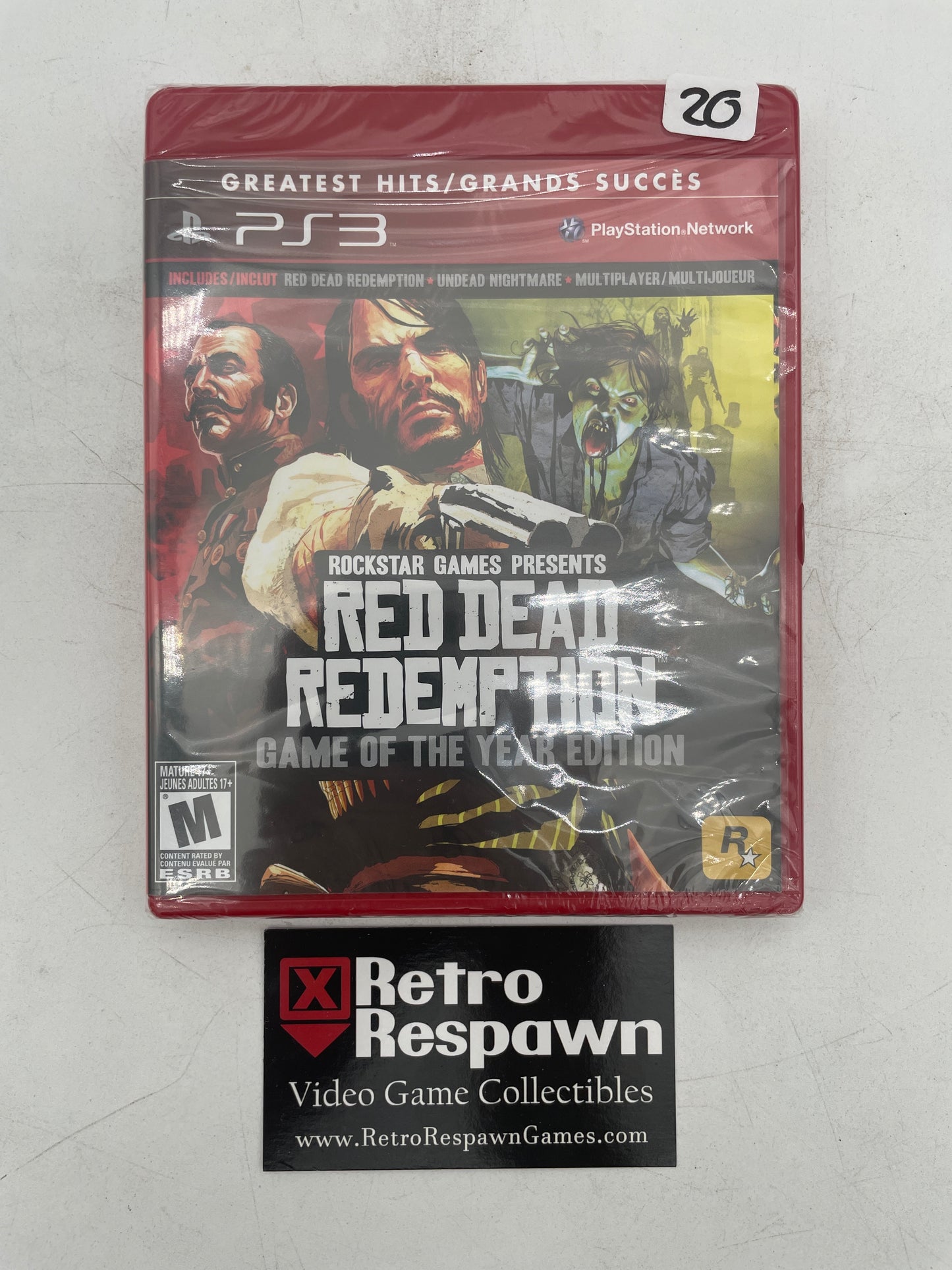 Red Dead Redemption [Game of the Year] - Playstation 3 (Sealed)