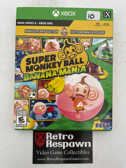 Super Monkey Ball Banana Mania [Anniversary Edition] - Xbox Series X (Complete)