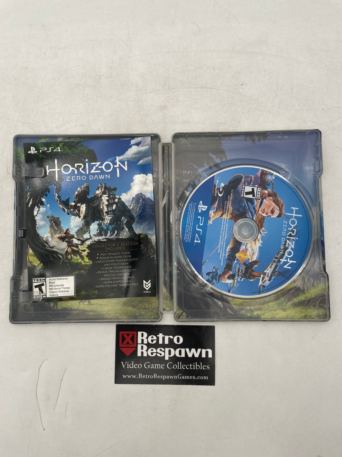 Horizon Zero Dawn Steel Book - Playstation 4 (Complete)
