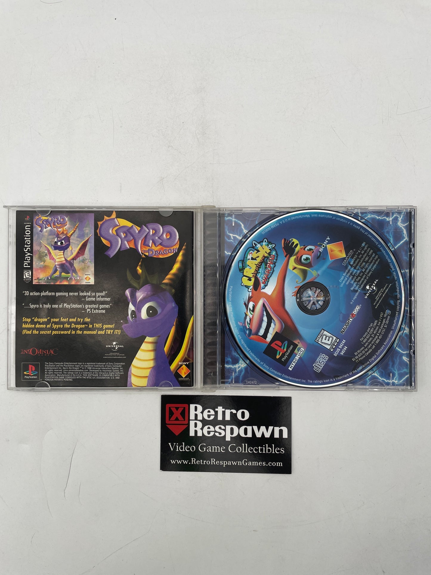 Crash Bandicoot Warped - Playstation (Complete)