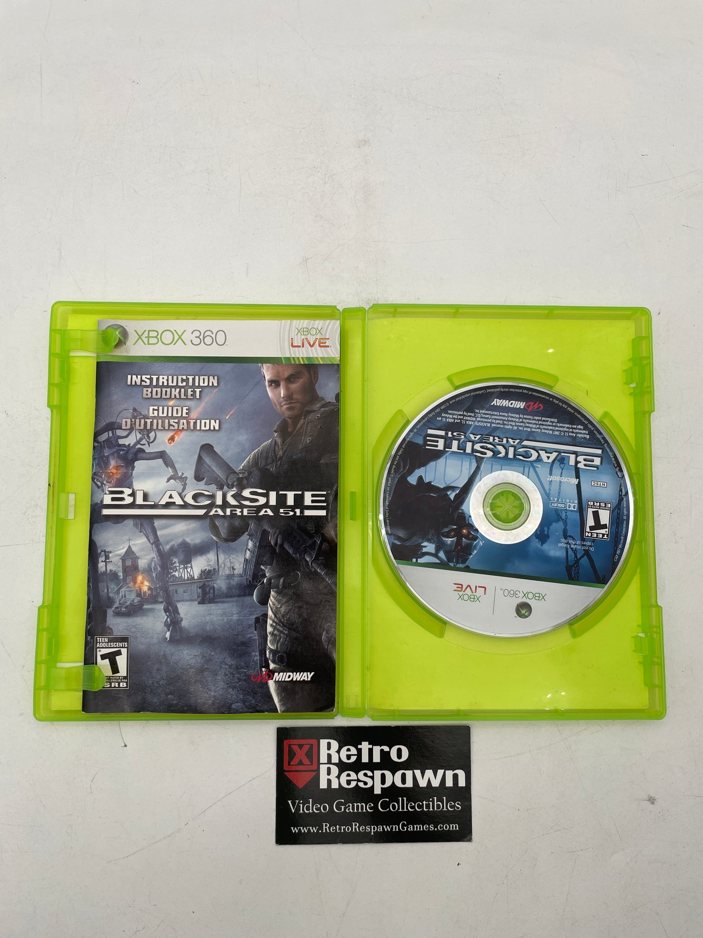 Blacksite Area 51 - Xbox 360 (Complete)