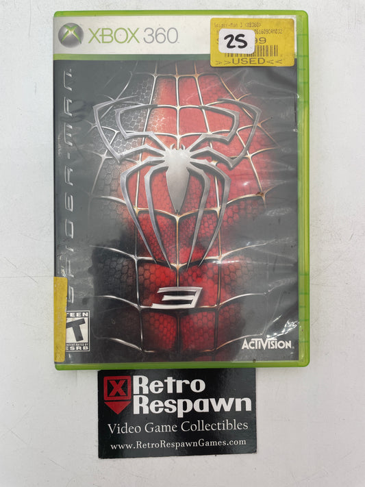 Spiderman 3 - Xbox 360 (Complete)