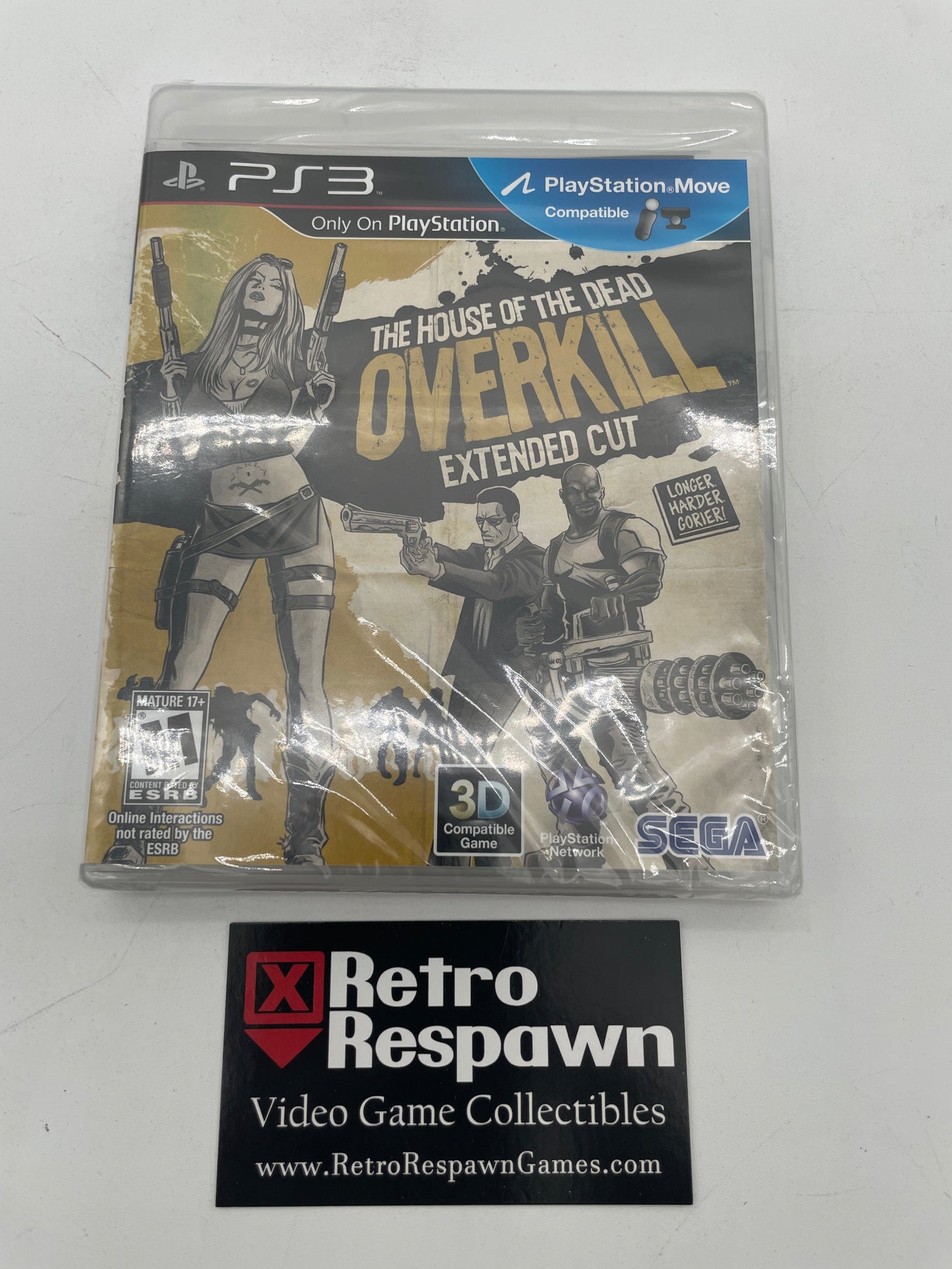 The House Of The Dead Overkill Extended Cut - Playstation 3 (Sealed)