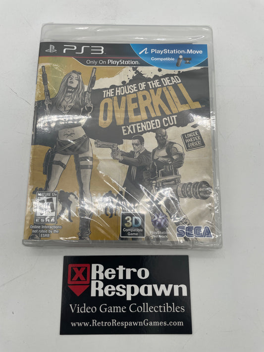 The House Of The Dead Overkill Extended Cut - Playstation 3 (Sealed)