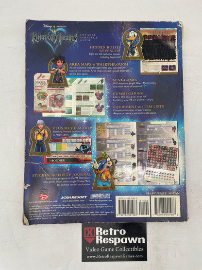 Kingdom Hearts Official Strategy Guide - Brady Games (Used)