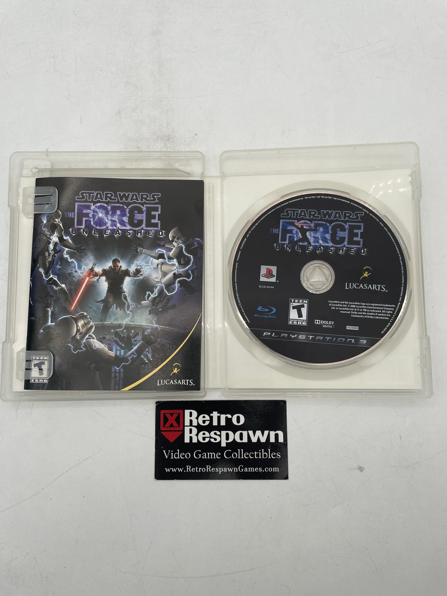 Star Wars The Force Unleashed - Playstation 3 (Complete)