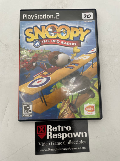 Snoopy vs. the Red Baron - Playstation 2 (Complete)