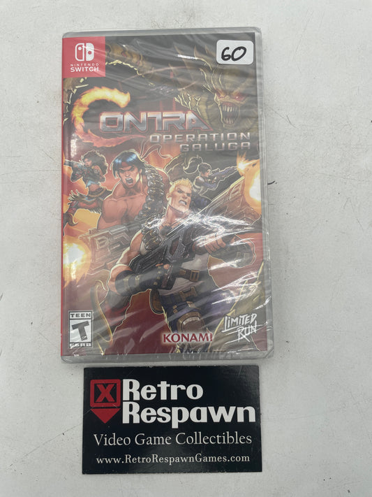 Contra: Operation Galuga - Nintendo Switch (Sealed)