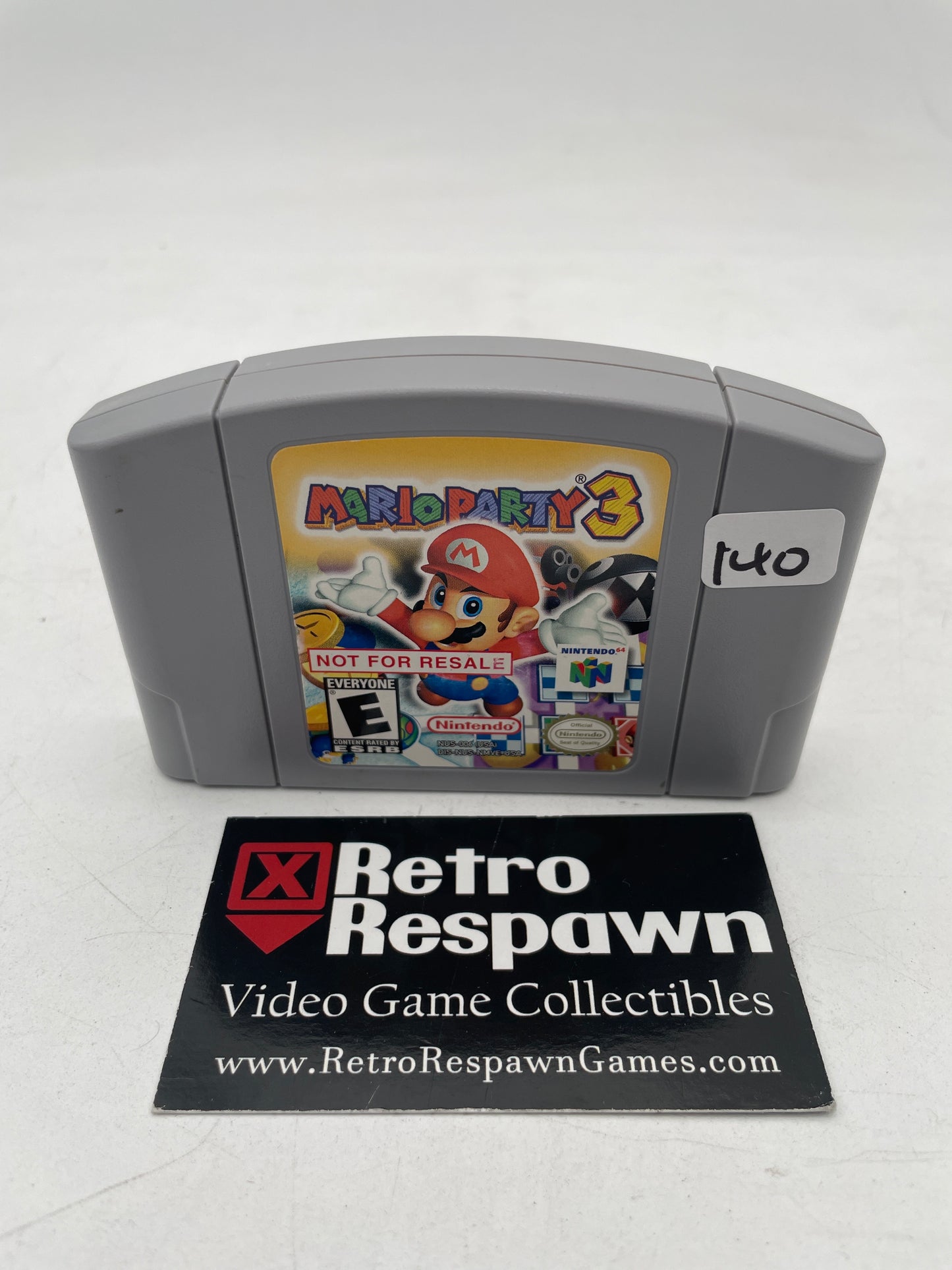Mario Party 3 [Not for Resale] - Nintendo 64 (Game Only)