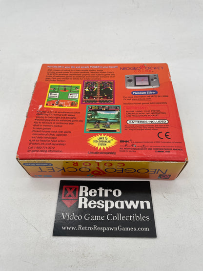 NeoGeo Pocket Color System [Platinum Silver] - Neo Geo Pocket Color (Complete)