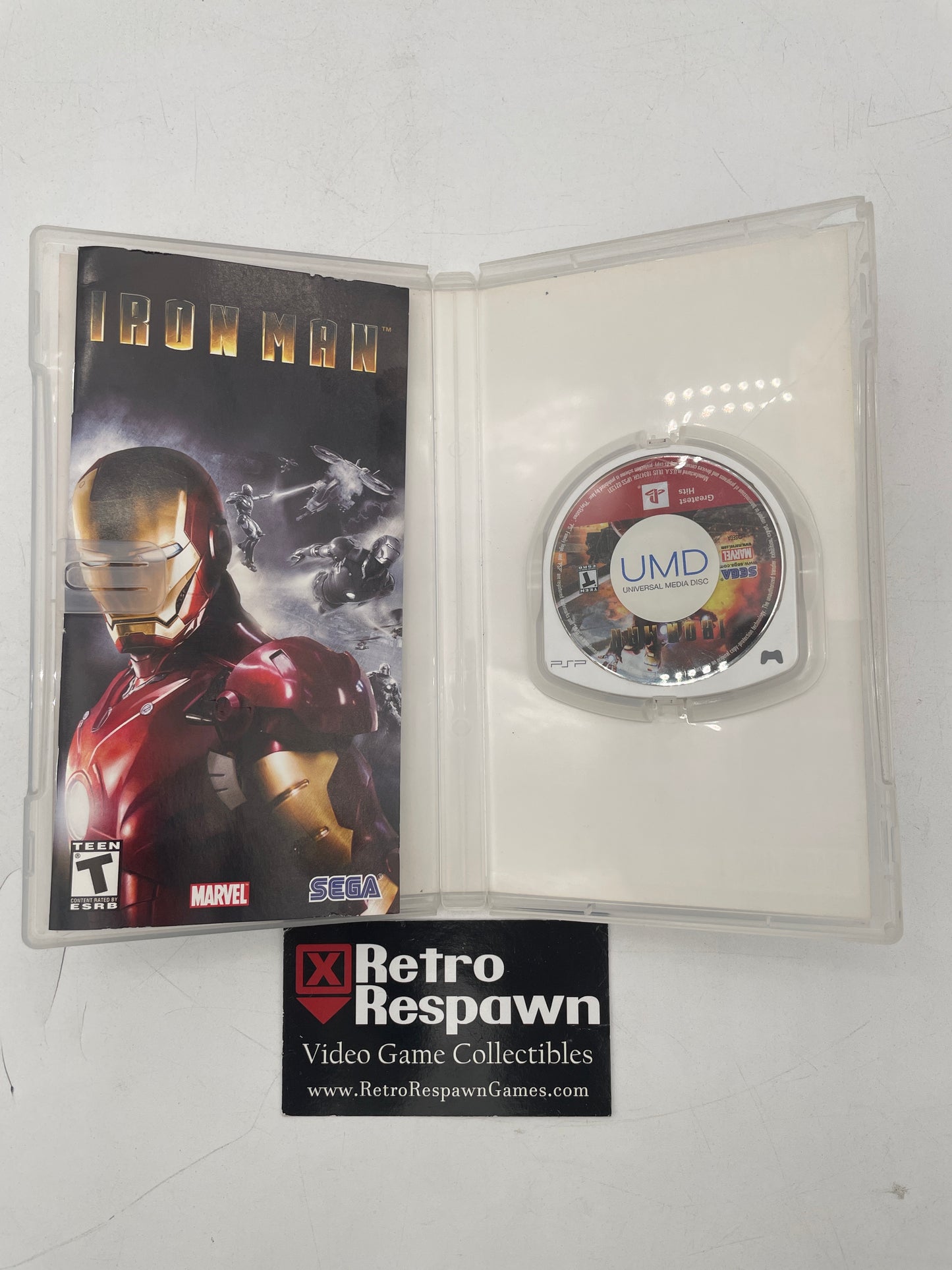 Iron Man [Greatest Hits] - PSP (Complete)