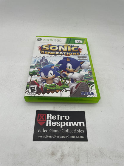 Sonic Generations - Xbox 360 (Complete)