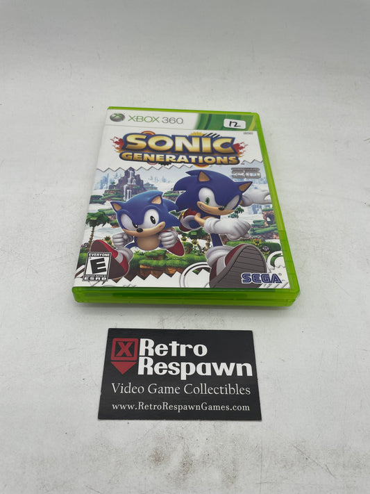 Sonic Generations - Xbox 360 (Complete)
