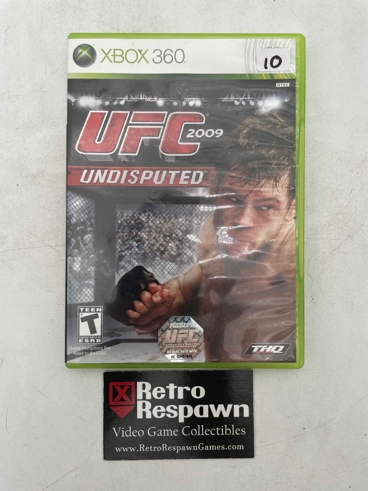 UFC 2009 Undisputed - Xbox 360 (Complete)