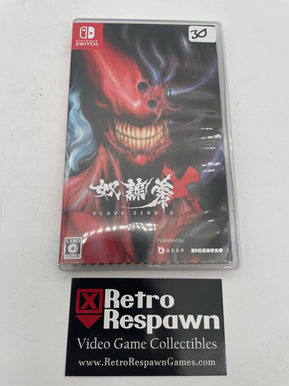 Slave Zero X - JP Nintendo Switch (Complete)