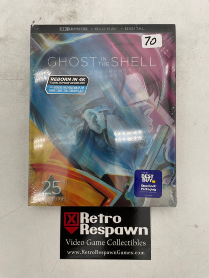 Ghost in the Shell (1995) 25th Anniversary Movie - 4K Ultra HD+Bluray+Digital (Sealed)