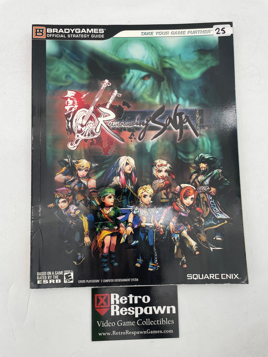 Romancing Saga Strategy Guide - Brady Games (Used)