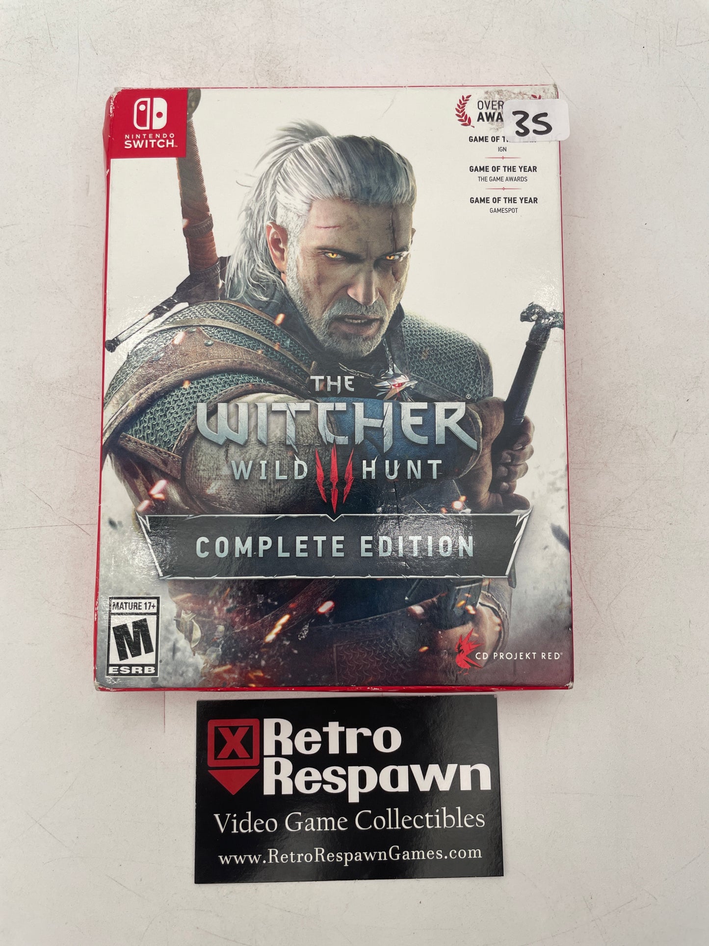 Witcher 3 Wild Hunt Complete Edition - Nintendo Switch (Complete)