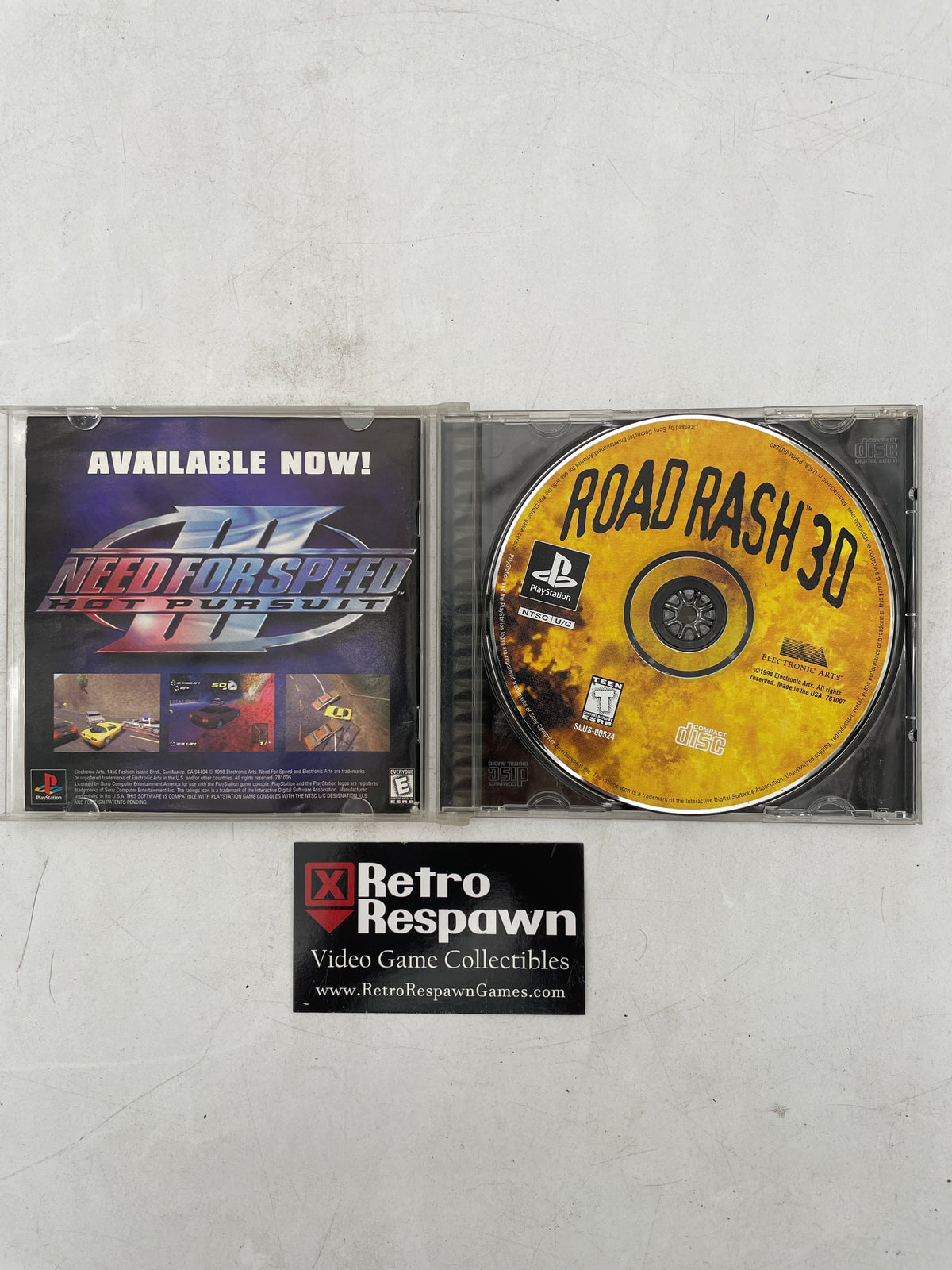 Road Rash 3D - Playstation (Complete)
