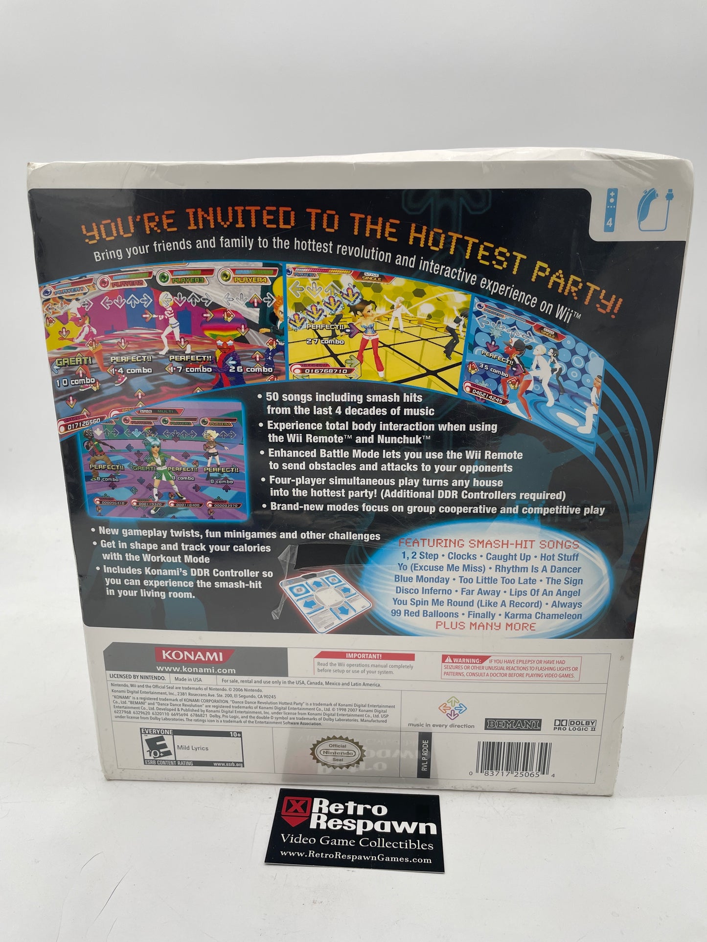 Dance Dance Revolution Hottest Party Bundle - Wii (Sealed)