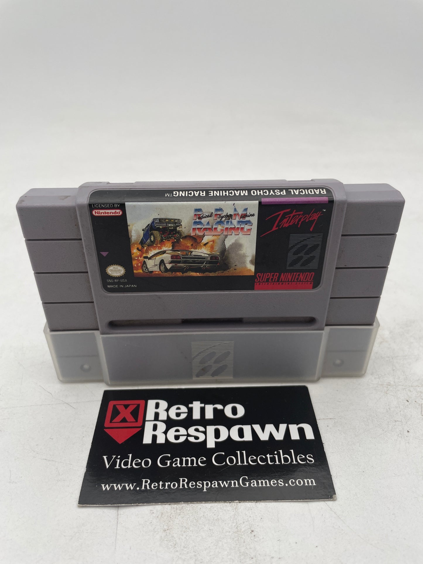 Radical Psycho Machine RPM Racing - Super Nintendo (Game Only)