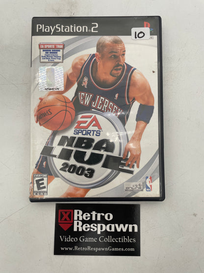 NBA Live 2003 - Playstation 2 (Complete)