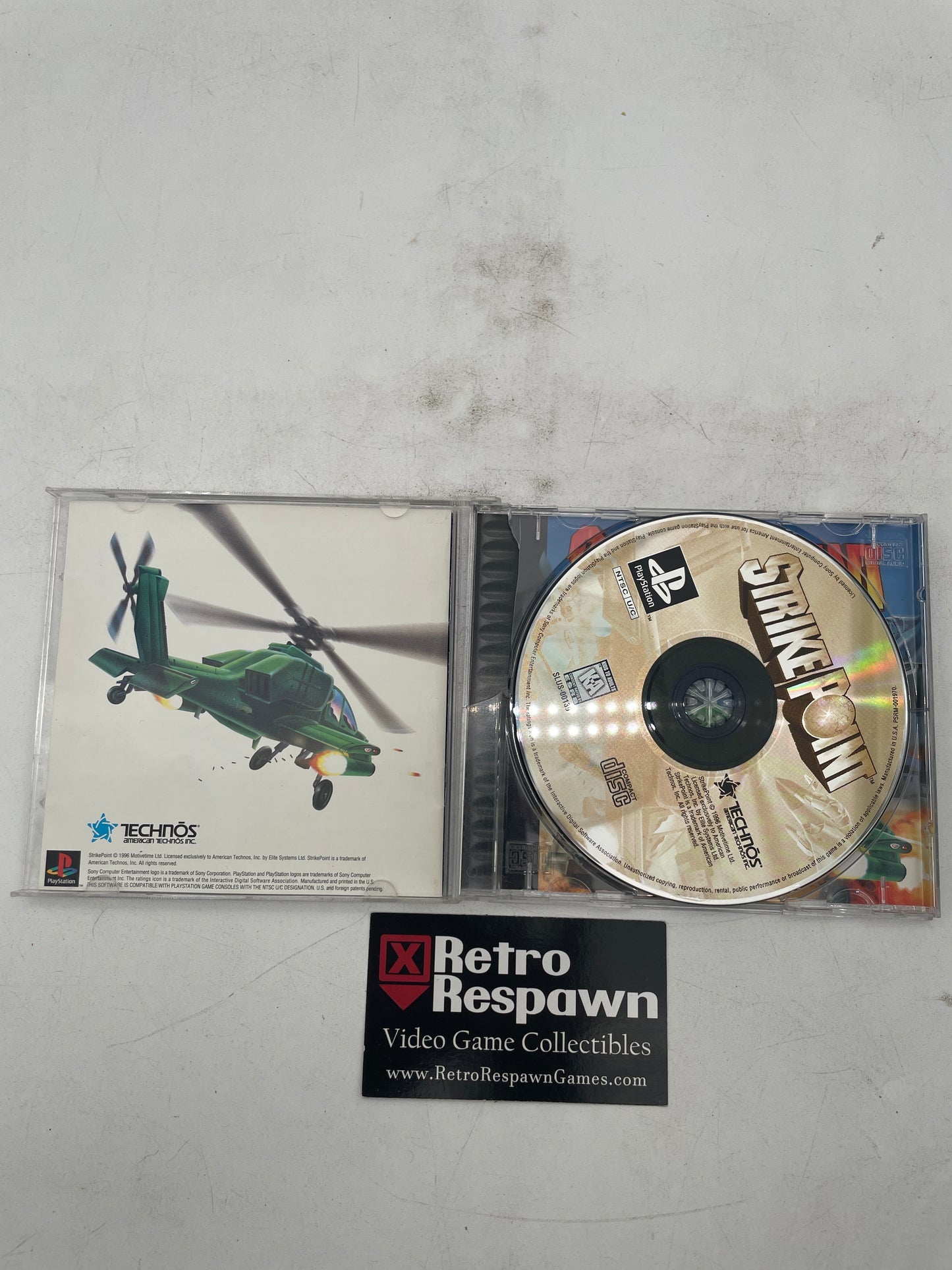 Strike Point - Playstation (Complete)