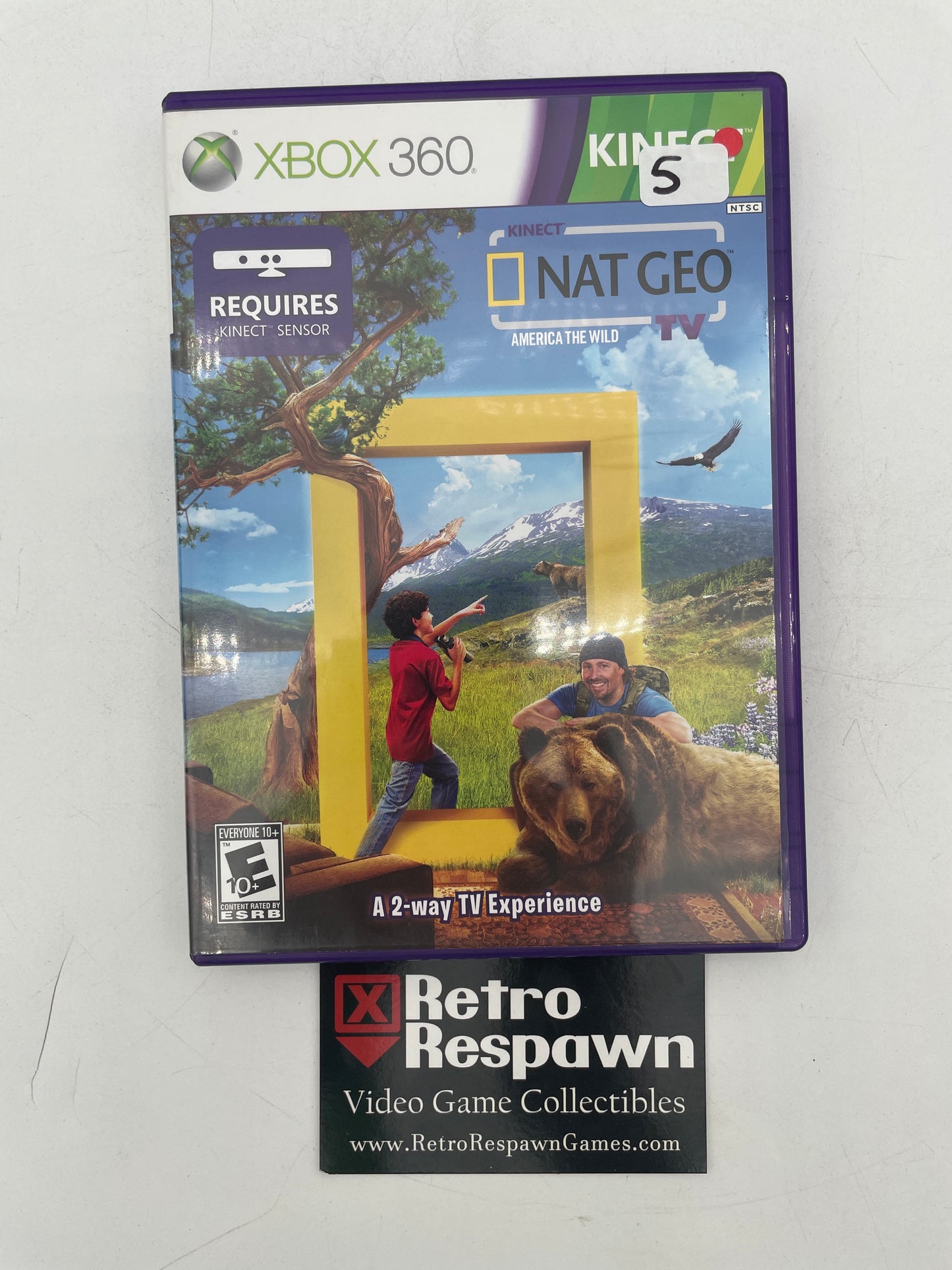 Nat Geo TV for Kinect - Xbox 360 (Complete)