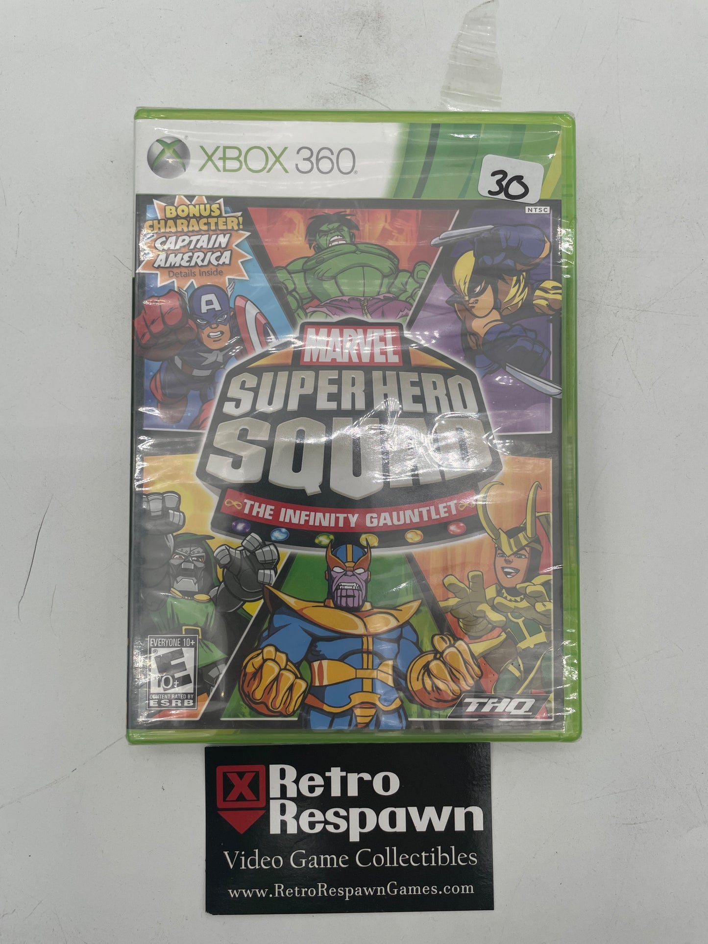 Marvel Super Hero Squad: The Infinity Gauntlet - Xbox 360 (Sealed)