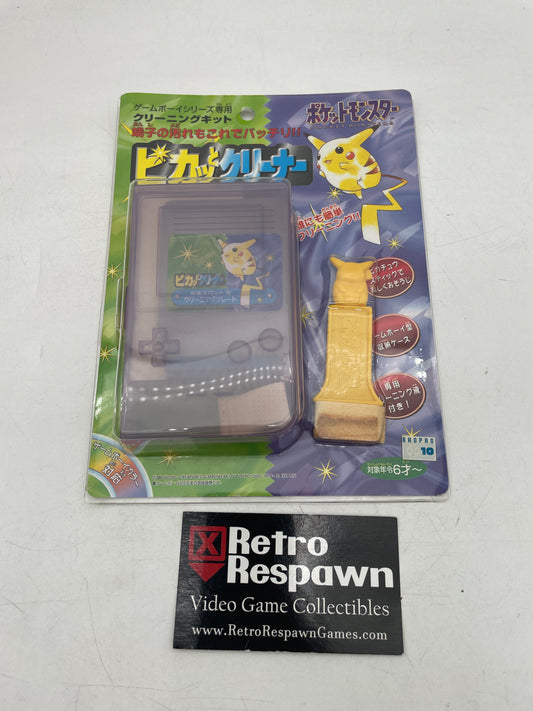 Nintendo Game Boy Pikachu Cleaning Kit No Solution - GameBoy (as is)
