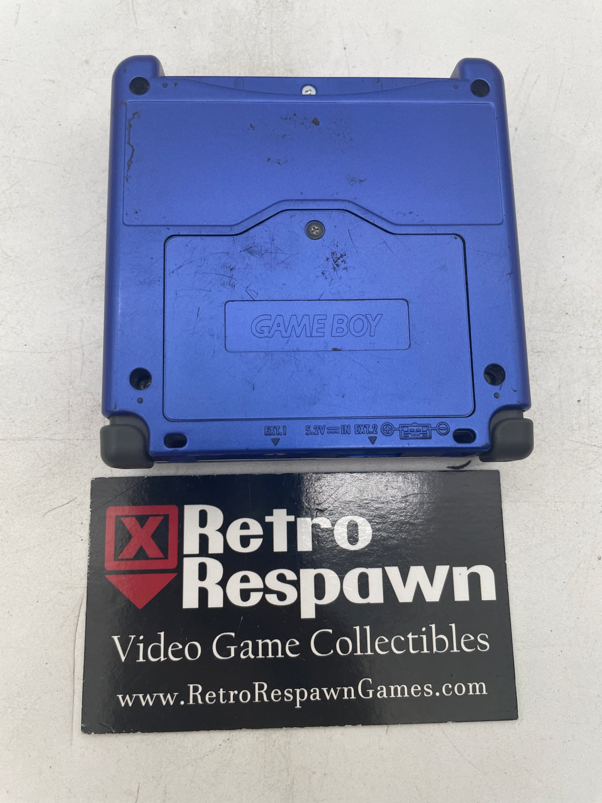Blue Gameboy Advance SP - GameBoy Advance (Console + Charger)