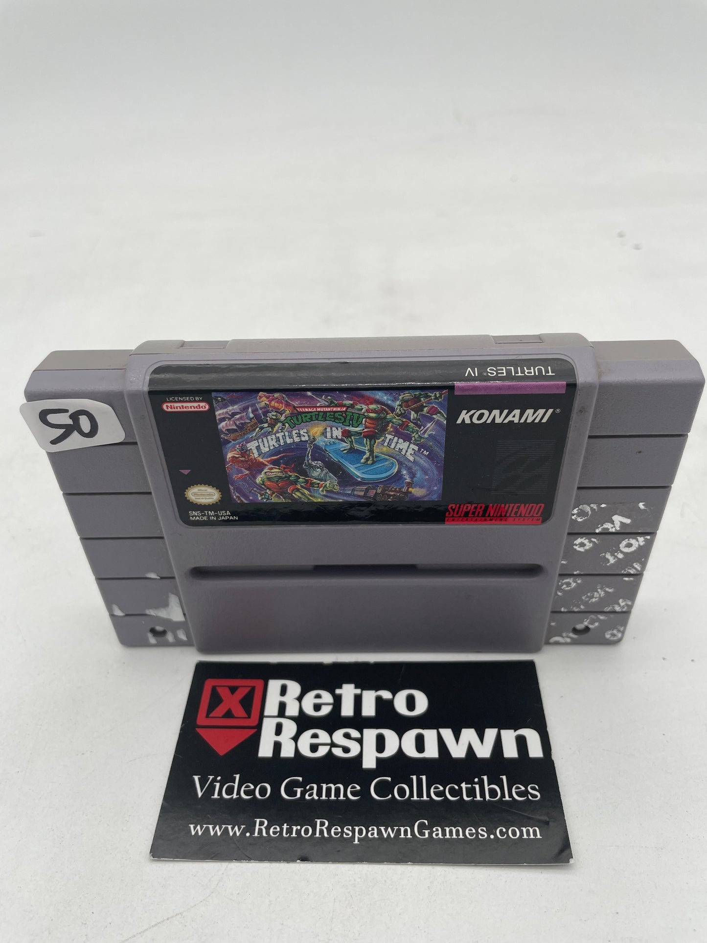 Teenage Mutant Ninja Turtles IV Turtles in Time - Super Nintendo (Game Only)